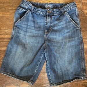 Place Kids Denim Shorts - Blue